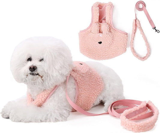 Adjustable Dog Vest Harness Leash